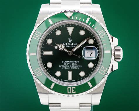 precio rolex verde|rolex submariner green.